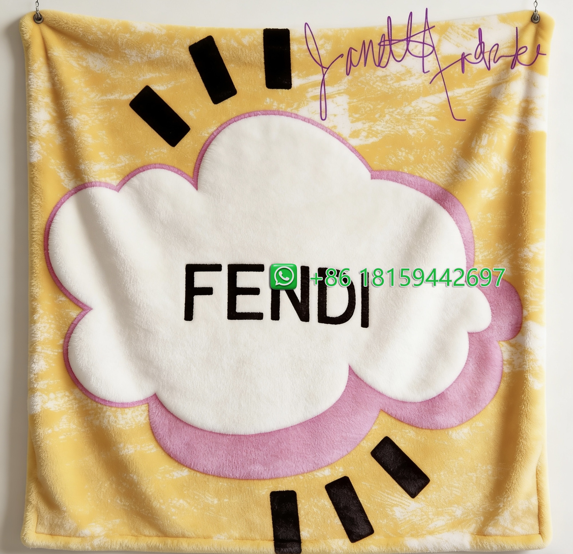 Fendi Throw Blankets